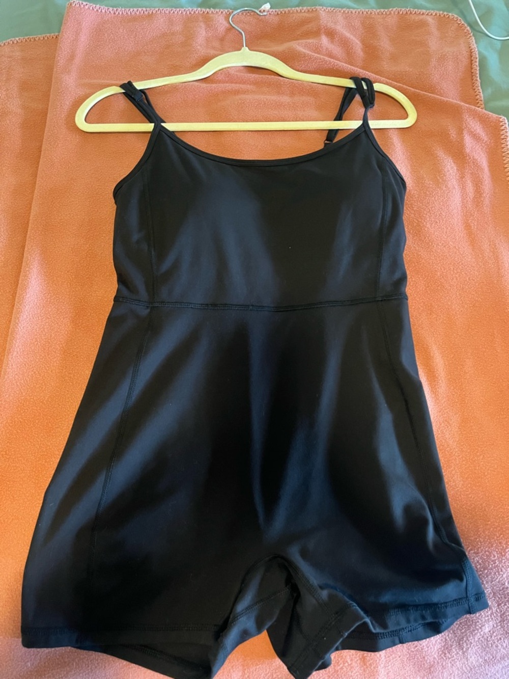 Pacsun Black One-Piece Active Romper